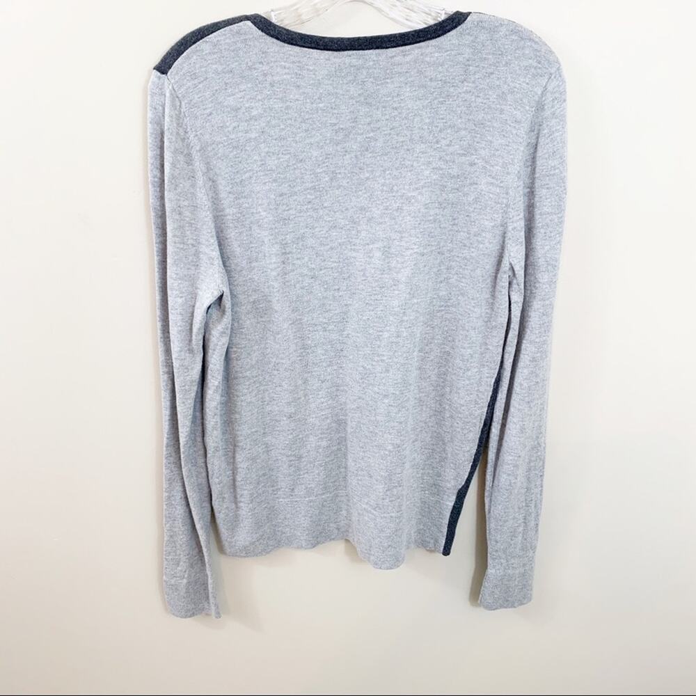 Ann Taylor Color Block Button Down Cardigan - image 4